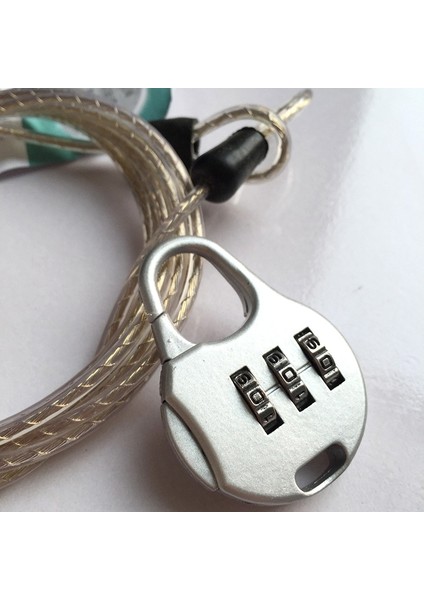 Gösteri Stili Olarak Hırsızlığa Karşı Şifreli Kilit Çelik Kablo Bagaj Güvenlik Koruyucu Bisiklet Zinciri Kilitleri Sırt Çantası Asma Kilit SAL99 (Yurt Dışından) indirimleri