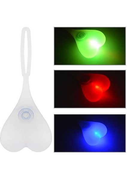 Renkli Stil Bisiklet Işığı Arka Silikon Su Geçirmez Güvenlik Bisiklet Gece Lambası LED Uyarı Işığı Bisiklet Koltuğu Arka Lambası Bisiklet Lambası Aksesuarları (Yurt Dışından)