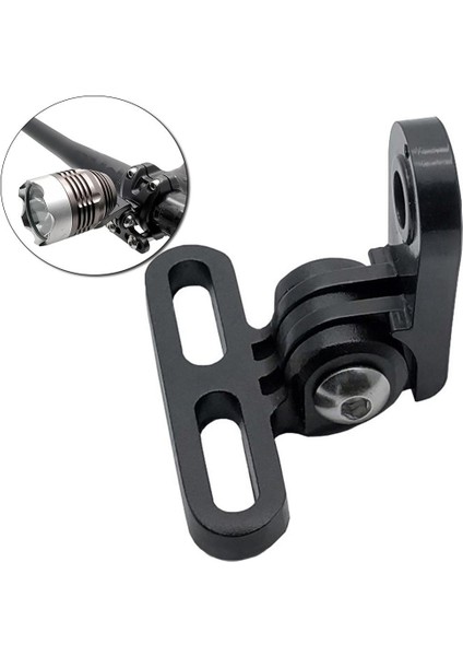 Siyah Stil Bisiklet Gidon Kök Montaj Rafı Spor Kamera Montajı Için Bisiklet Tutucu Adaptörü Montajı Gopro Kamera El Feneri (Yurt Dışından) fırsatları