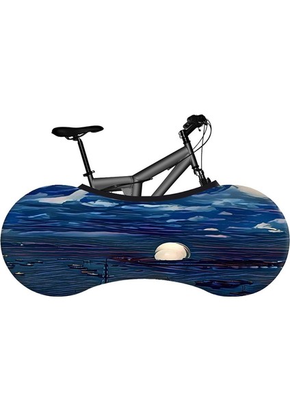 No.18 Tarzı Hssee Yağlıboya Serisi Bisiklet Örtüsü Yüksek Li Elastik Kumaş Yol Bisikleti Kapalı Tozluk Yeni Teknoloji Solmaz (Yurt Dışından)