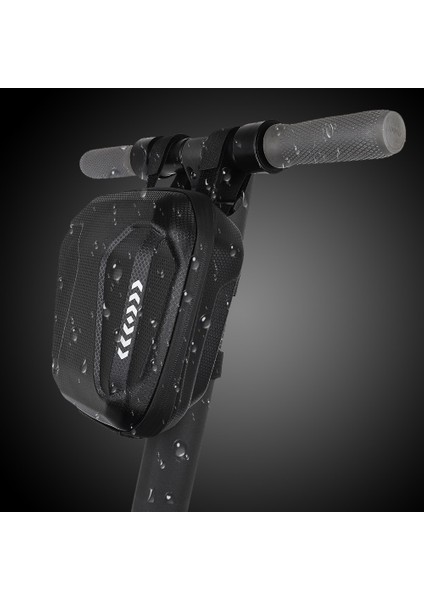 2.5l Elektrikli Scooter Çantası Su Geçirmez Katlanır Bisiklet Kafa Kolu Çanta Xiaomi M365 Pro Sert Kabuk Yansıtıcı Saklama Kutusu (Yurt Dışından) modelleri