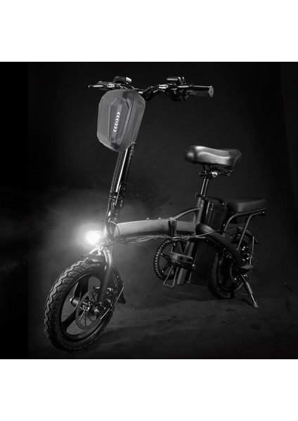 2.5l Elektrikli Scooter Çantası Su Geçirmez Katlanır Bisiklet Kafa Kolu Çanta Xiaomi M365 Pro Sert Kabuk Yansıtıcı Saklama Kutusu (Yurt Dışından) fırsatları