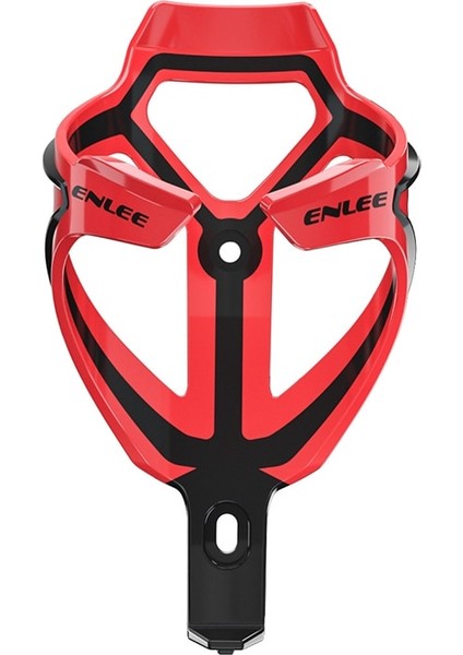 Kırmızı Stil Su Şişesi Kafesleri Temel Bisiklet Bisiklet Alaşımlı Alüminyum Hafif Su Şişesi Tutucu Braketleri Kurulumu Kolay MC889 (Yurt Dışından)