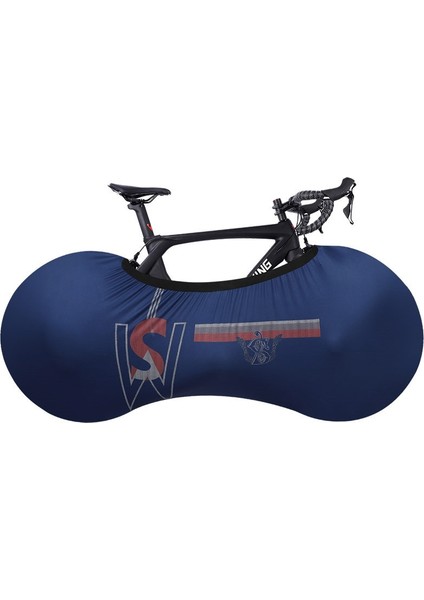 Renkli F Stili M 24-26-700C Bisiklet Koruyucu Kapak Mtb Yol Bisikleti Koruyucu Dişli Anti-Toz Tekerlekler Çerçeve Kapak Çizilmeye Dayanıklı Saklama Çantası Bisiklet Aksesuarları (Yurt Dışından)