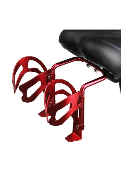 Siyah Stil Bisiklet Şişe Tutucu Dönüştürücü Bisiklet Alüminyum Alaşımlı Arka Montaj Eyer-Ray Braketi 2 Su Şişesi Kafesi Için Bisiklet Şişe Tutucu (Yurt Dışından) fiyatları