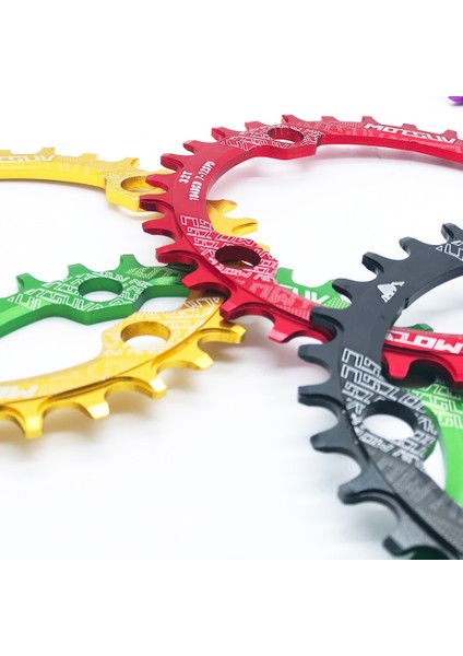 Kırmızı Yuvarlak Stil 34T Dar Geniş Aynakol 104BCD Ovalround Mtb Dağ Bisikleti Taç Aynakol Aynakol Diş Plakası Parçaları Mtb Parçaları (Yurt Dışından) indirimleri