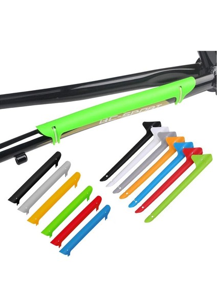 Siyah Stil 1 Adet Bisiklet Sürme Parçaları Çerçeve Zinciri Coverr Bisiklet Çerçeve Zinciri Arka Çatal Chainstay Koruyucu Bisiklet Aksesuarları Renkli Plastik (Yurt Dışından) fiyatları