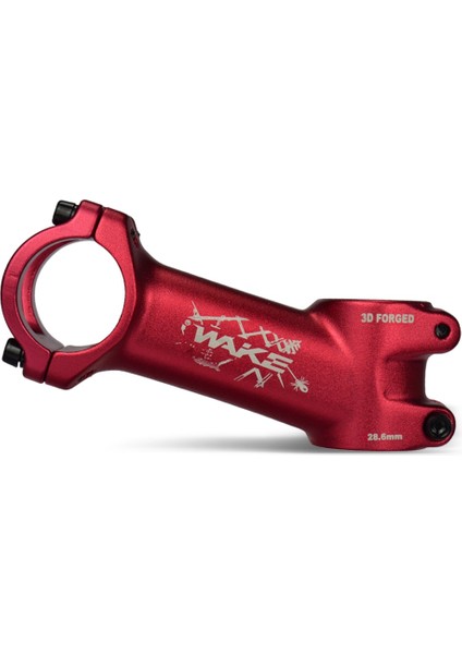 90 mm Kırmızı Stil Wake Bisiklet Kök Yükseltici Alüminyum Alaşımlı Bisiklet Gidon Kök Mtb Bisiklet Kök Bisiklet Bisiklet Parçaları Için 17 Derece mm (Yurt Dışından)