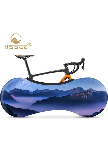 No.7 Tarzı Moda Elastik Bisiklet Örtüsü Peyzaj Serisi Bisiklet Kapalı Toz Kapağı 26 "- Yol Bisikleti Bisiklet Bisiklet Aksesuarları (Yurt Dışından) modelleri