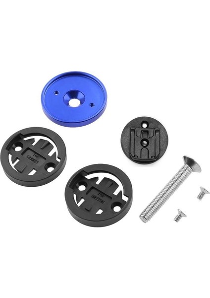 Mavi Stil Bisiklet Bilgisayarı Montaj Kök Üst Kapağı Kronometre Montaj Braketi Garmin Kenar Bryton R530R330R310R100 Cateye (Yurt Dışından)