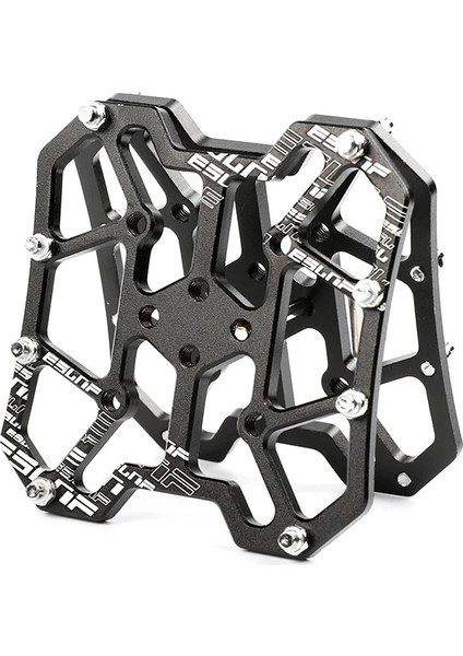 Bir Çift Siyah Stil 2 Adet Dayanıklı Klipssiz Pedal Klasik Hassas Alüminyum Bisiklet Klipssiz Pedal Platform Adaptörleri Bisiklet Aksesuarları (Yurt Dışından)