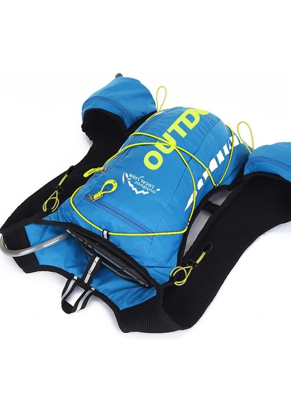 Mavi Stil Erkekler ve Kadınlar Için Bisiklet Sırt Çantası, Naylon Çanta, Su Geçirmez 8 Litre, Yürüyüş ve Kamp, ​​1.5l Su Torbalı 250ML Su Şişesi (Yurt Dışından) fiyatları