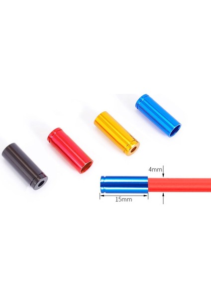 10 Adet 5mm Siyah Stil Alüminyum Alaşımlı Mtb Yol Bisikleti Fren Kablosu Kapağı Renkli Vites Kablosu Bisiklet Attırıcı Vites Değiştirici Kablo Uç Ucu Kapakları (Yurt Dışından) fırsatları