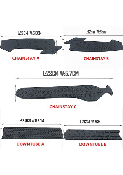 Aşağı B Tarzı 1 Adet Bisiklet Zincir Koruyucu Siyah Bisiklet Bakım Zinciri Yayınlanan Muhafızlar Mtb Bisiklet Çerçeve Zincir Kapak Ped Bisiklet Bisiklet Aksesuarları (Yurt Dışından) fırsatları