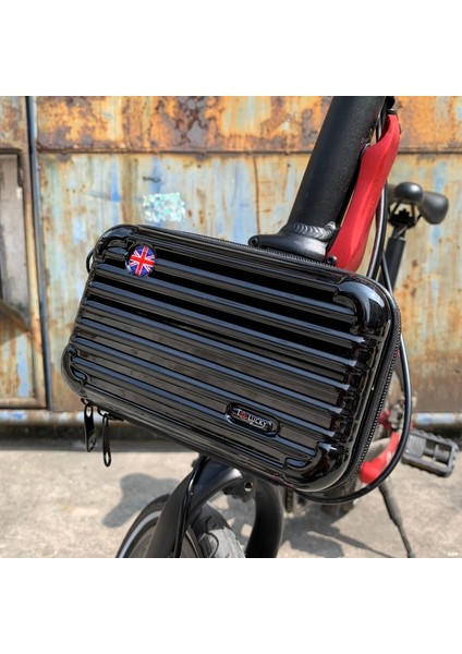 No.1 Tarzı Bromptonbirdy Için Katlanır Bisiklet Sert Kabuk Çanta Sabit Braketli Çok Renkli Şık Saklama Çantası Bireysel Dekorasyon (Yurt Dışından) fiyatları