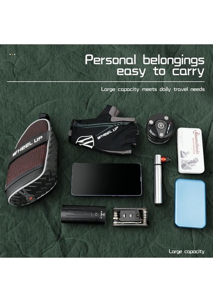 C17 Stili Wheel Up Bisiklet Çantası Yağmur Geçirmez Bisiklet Sırt Çantası Yansıtıcı Arka Büyük Kapasite Için Bisiklet Seatpost Mtb Bisiklet Çantası Aksesuarı (Yurt Dışından) modelleri