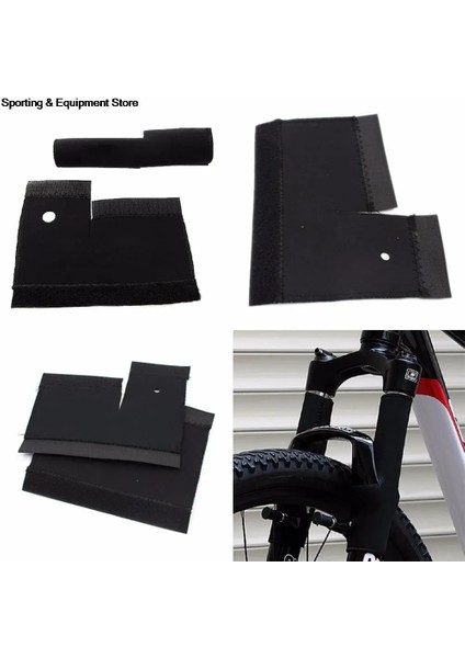 1 Çift Bisiklet Mtb Bisiklet Ön Çatal Koruyucu Ped Guard Wrap Kapak Set Bisiklet Aksesuarları Bisiklet Çerçeve Zincir Koruyucu (Yurt Dışından) fiyatları