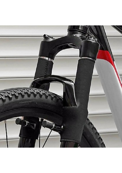 Siyah Stil 1 Çift Bisiklet Çerçeve Zincir Koruyucu Bisiklet Mtb Ön Çatal Koruma Görevlisi Koruyucu Koruyucu Kapak Dayanıklı Yıkanabilir Kullanışlı (Yurt Dışından) modelleri