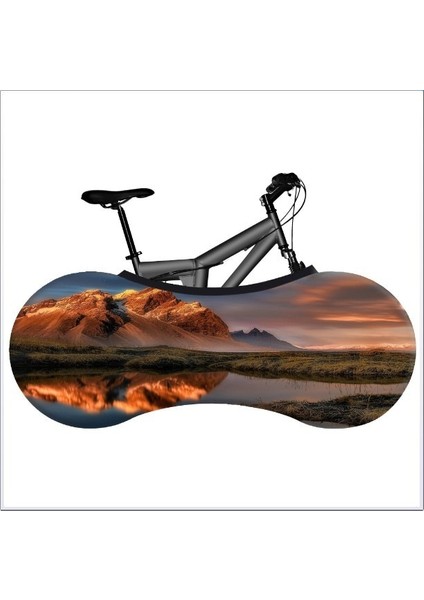 Renkli 10 Stil L 27.5-29 Bisiklet Koruyucu Kapak Mtb Yol Bisikleti Koruyucu Dişli Anti-Toz Tekerlekler Çerçeve Kapak Çizilmeye Dayanıklı Saklama Çantası Bisiklet Aksesuarları (Yurt Dışından)