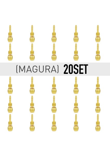 Magura 20 Takım Stili 5 Takım Konnektör Orijinal BH59 BH90 Sram Magura Zeytin Iğne Kol Esas Olarak Deore Slx Xt Bisiklet Fren Aksesuarlarına Uygulanır (Yurt Dışından)