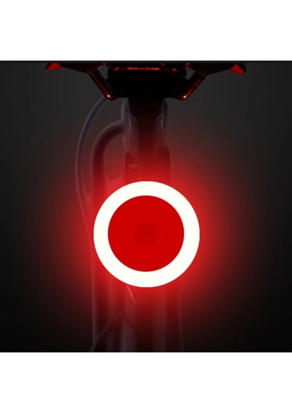 No.4 Tarzı Çoklu Aydınlatma Modları Bisiklet Işığı USB Şarj LED Bisiklet Işığı Flaş Kuyruk Dağlar Için Arka Bisiklet Işıkları Bisiklet Seatpost (Yurt Dışından)