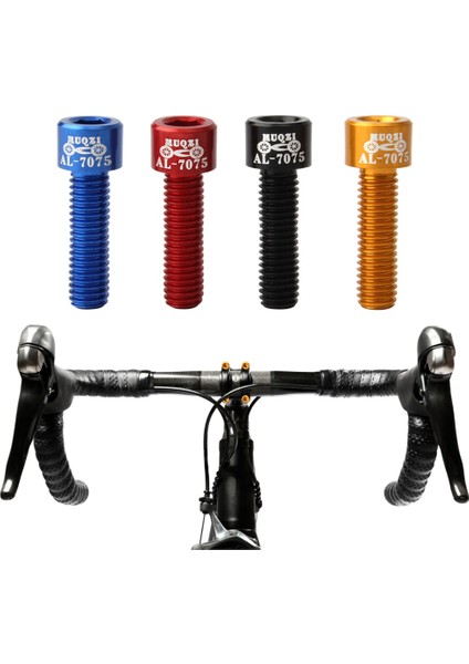 Yeşil Stil Bisiklet Gidon Kök Vida Titanyum Kaplama Vidalar M5 * 18MM Mtb Dağ Yolu Sabit Dişli Mili Yükseltici Cıvatalar Bisiklet Aksesuarları (Yurt Dışından) modelleri