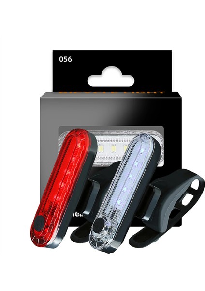 2 Adet Kuyruk Işık Stili T6 LED Bisiklet Işık Ön Arka LED Arka Lambası Far Seti USB Şarj Edilebilir Mtb Bisiklet Işıkları Arka Lamba Gece Bisiklet El Feneri (Yurt Dışından)