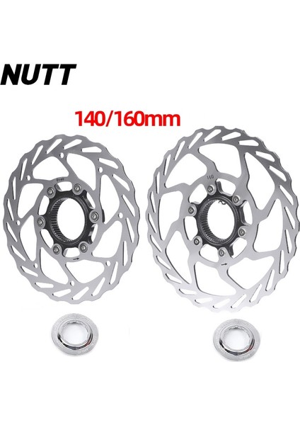 160MM Tarzı Nutt Rs6 Dağ Yol Bisikleti Fren Denter Kilidi Fren Balatası Hollow Isı Yayılımı Disk Fren Balataları Bisiklet Parçaları (Yurt Dışından)