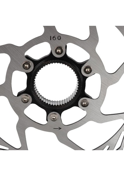 160MM Tarzı Nutt Rs6 Dağ Yol Bisikleti Fren Denter Kilidi Fren Balatası Hollow Isı Yayılımı Disk Fren Balataları Bisiklet Parçaları (Yurt Dışından)