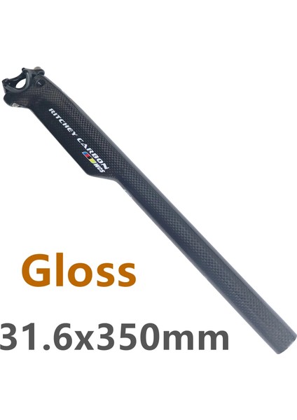 Parlak 31,6X350MM Stili Yüksek Mukavemetli Karbon Fiber Seatpost Koltuktan Sonra Yol Bisiklet Seatpost Koltuk Tüpü Çubuk Karbon Seatpost Koltuk Tüpü (Yurt Dışından)