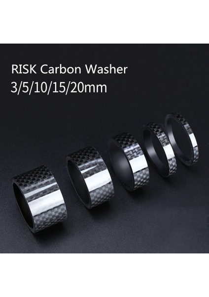 5mm 1 Adet Tarzı Rısk Mtb Bisiklet Bisiklet Kök Yol Bisikleti Hafif Karbon Fiber Kulaklık Çatal Paspayı Kiti Gidon Yıkayıcı Halka Conta Ön Çatal (Yurt Dışından) indirimleri