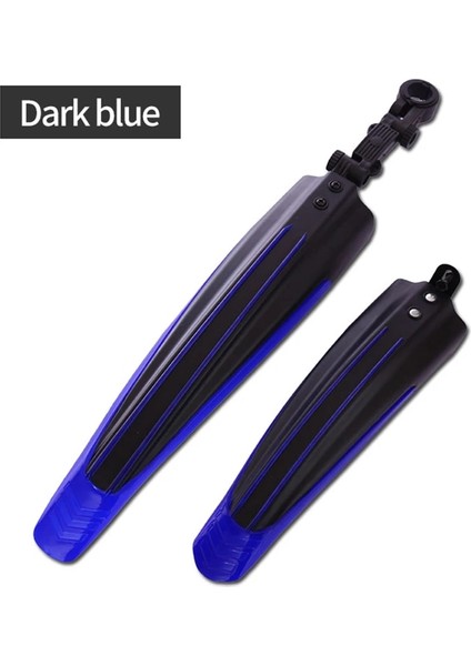 Lacivert Tarzı Inç Bisiklet Evrensel Çamurluk Yol Bisikleti Dağ Bisikleti Çamurluk Yol Ön ve Arka Çamurluk Bisikletbisiklet Aksesuarları (Yurt Dışından)