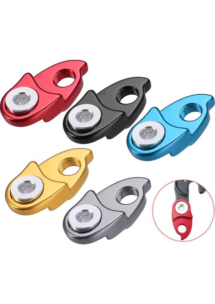 Gümüş Tarzı 1 Adet Bisiklet Arka Attırıcı Askı Uzatma Genişletici Alüminyum Yol Bisikleti Mtb Bisiklet Çerçeve Dişli Kuyruk Kanca Genişletici Yol Bağlantısı (Yurt Dışından) modelleri