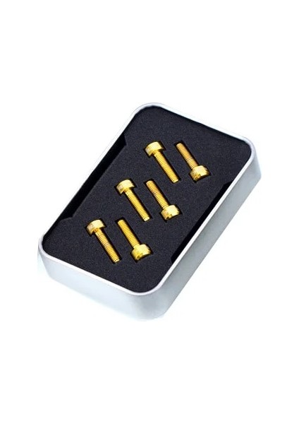 Altın Tarzı Rısk M5 * 16MM Titanyum Kök Cıvatalar Bisiklet Mtb Bisiklet Kök Seatpost Kelepçe Vidalar Sabit Cıvatalar Bisiklet Parçaları 3 Renk (Yurt Dışından)
