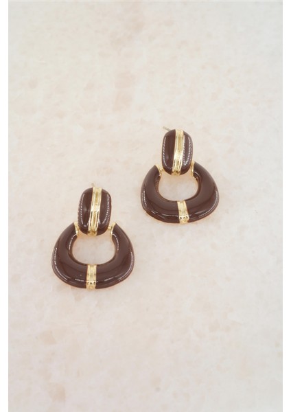 Kadın Vip Seri Sallantılı Mineli Küpe Seti fiyatları