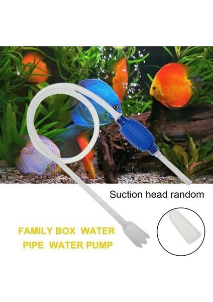 1 Adet Tarzı 140 cm Akvaryum Temizleyici Vakum Pompası Balık Tankı Temizleme Sifon Filtre Temizleyici Balık Su Pompaları Değişim Çakıl Ev Aletleri (Yurt Dışından) modelleri
