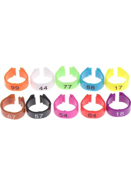 Açık Yeşil Tarzı Lot Ayarlanabilir Kümes Hayvanları Ayak Halkası Kuş Güvercin Tabela Çiftlik Hayvanı Taşıyıcıları (Yurt Dışından) indirimleri