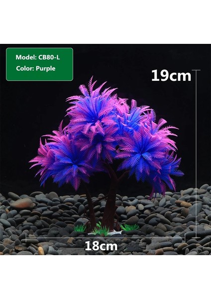 192-L-MOR Stil 13 Stil Yapay Plastik Akvaryum Su Bitki Süsleme Balık Tankı Sualtı Çim Ot Dekorasyon Akvaryum Aksesuarları (Yurt Dışından) fiyatları