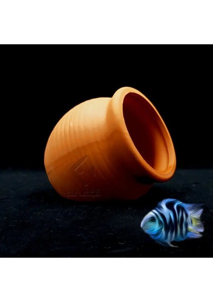 No.20 Tarzı Akvaryum Mini Seramik Tanklar Frimp Ev Yuva Yumurtlama Yetiştiriciliği Mağara Kil Tencere Balık Tankı Peyzaj Süslemeleri Süsler (Yurt Dışından) fırsatları