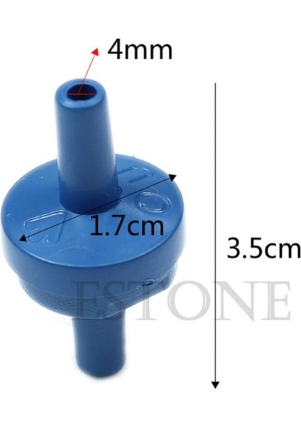 Mavi Stil S Beden Hava Tüpü 4mm Pompa Akvaryumlar Balık Tankı Için Alışveriş Merkezi Çekvalf (Yurt Dışından) modelleri