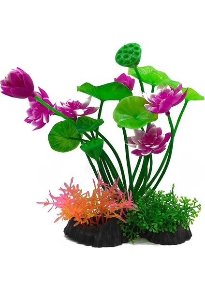 T811 Stili Plastik Yapay Bitkiler Simülasyon Akvaryum Büyük ve Küçük Peyzaj Ağacı Çim Lotus Dekor Su Otları Balık Tankı Süsleme (Yurt Dışından) modelleri