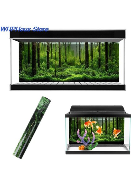 C Stili 30X42CM Sıcak Akvaryum Arka Plan Posteri 3D Pvc Yapışkanlı Etiket Balık Tankı Sualtı Dünyası Zemin Dekorasyon Kağıdı Manzara Duvar Kağıdı (Yurt Dışından) modelleri