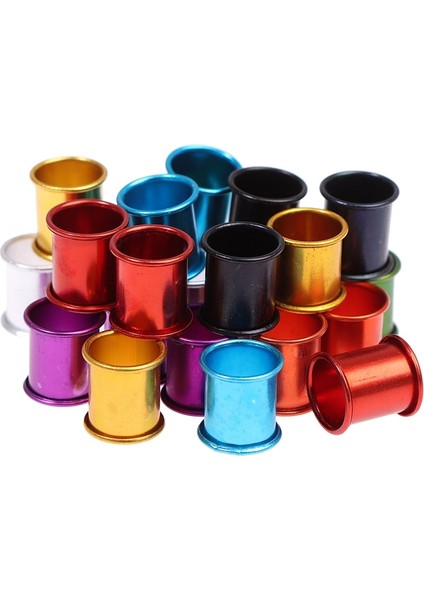 Gümüş Tarzı Renkli Geon Ayak Halkası Iç Çap 8mm Uzunluk Alüminyum Ayak Künyesi (Yurt Dışından) indirimleri
