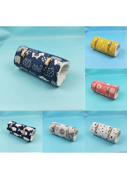 No.5 Tarzı S Beden Hamster Kafesi Gelincik Tünel Hamak Sıçan Için Sıcak Hamster Tüp Oyuncak Asılı Yatak Kafesi Hamster Tavşan Kobay Küçük Hayvanlar (Yurt Dışından)