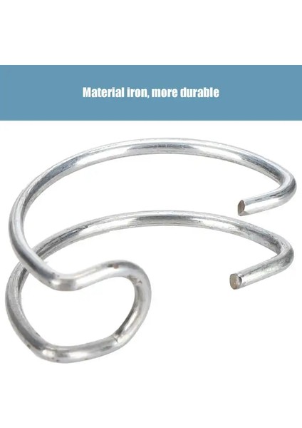 Kapı Kancası Stili 3.5cm Demir Tavşan Kafesi Kapı Kancası Tavuk Kümesi Kümes Sabitleme Kancası Çok Amaçlı Çiftlik Hayvanı Kümes Hayvanları Pet Kuş Kafesi Kapı Parçası Çile Mandalı (Yurt Dışından) fırsatları