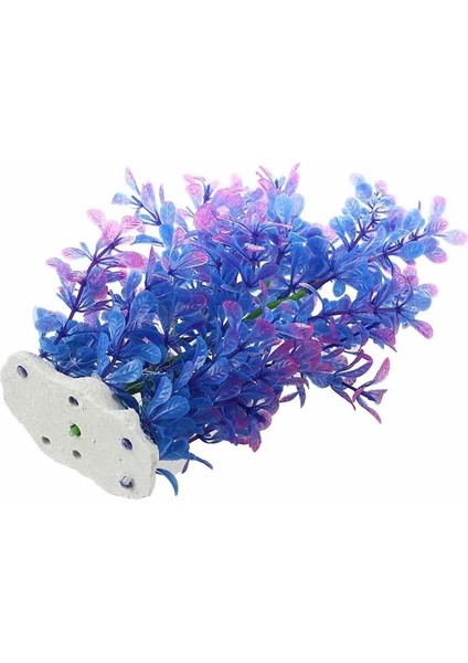 Mor ve Mavi Tarzı S Beden Yeni- Yapay Plastik Su Tesisi Mor-Mavi Akvaryum Dekoru (Yurt Dışından) fırsatları