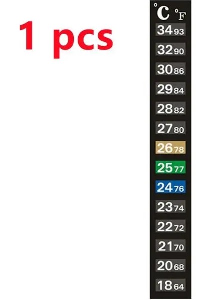 1 Adet Stil Akvaryum Balıkları Termometre Dijital Tank Buzdolabı Etiketi Üzerinde Sopa Ölçüm Renk Değişikliği Sıcaklık Kontrol Araçları Ürünler (Yurt Dışından)