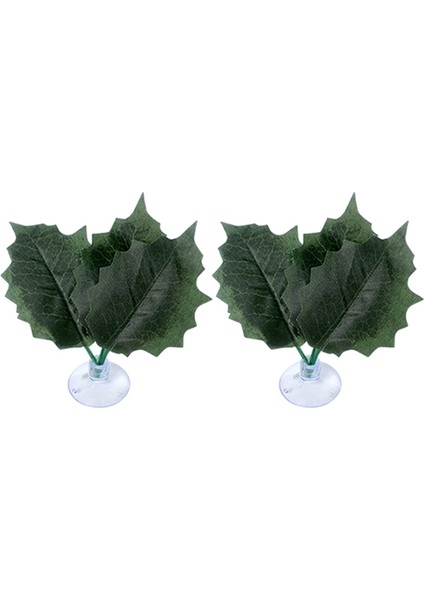 7HH1403701-2 Stili 2 Adet Balık Tankı Akvaryum Yapay Yaprak Betta Balık Istirahat Yumurtlama Süs Bitki Balık Gizle Oyun Yatağı Habitat Beta Yaprak Hamak (Yurt Dışından) fırsatları