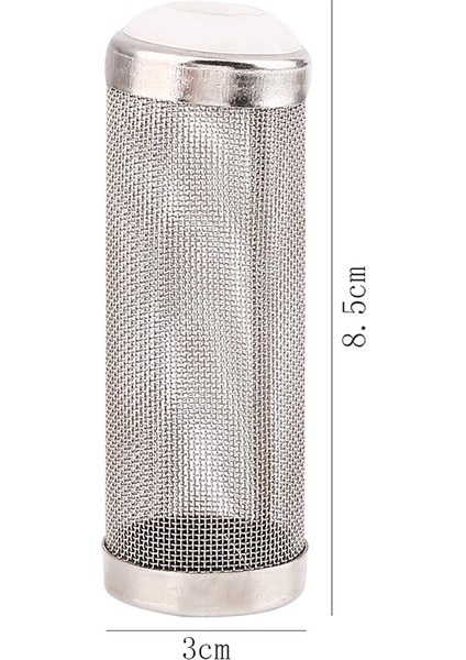 Çap 1.6cm Tarzı Akvaryum Balıkları Tankı Ön Filtre Giriş Emme Filtresi Kapağı Koruma Süzgeç Çapı Paslanmaz Çelik Hasır Net Frimp Korumak (Yurt Dışından)