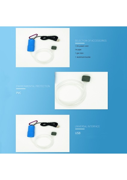 Mavi Stil Taşınabilir USB Akvaryum Pompası Sıvı Transferi Oksijen Hava Pompası Temizleme Suyu Emici Emme Borusu Yıkama Balık Tankı Filtresi (Yurt Dışından) fırsatları